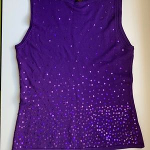 Sequined Tank Top